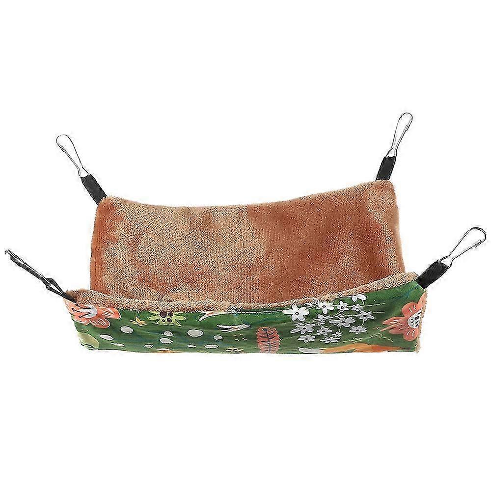 Hamster Hammock Double Layer Hanging Bed Soft Small Pet Warm Nest
