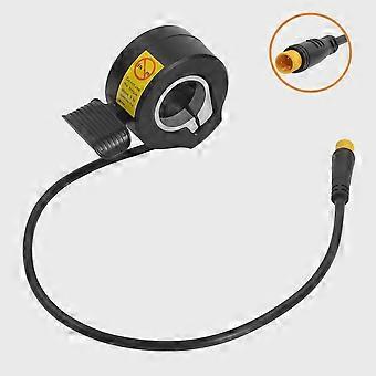 Wasserdichter 12V-72V 3-Pin Daumenpedal-Griff-Geschwindigkeitsregler für Elektrofahrräder