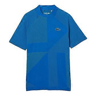 Lacoste Mens Geometric Pattern Ultra Dry Polo Shirt