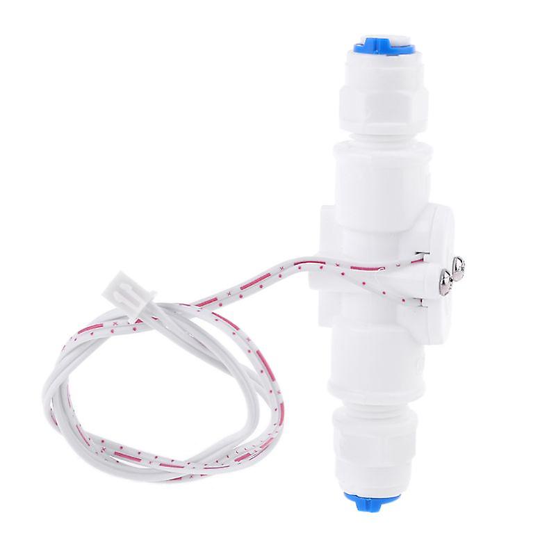 Water Flow Switch Interface Size 1/4-inch NPT PE Tube Liquid Flow Sensor Switch