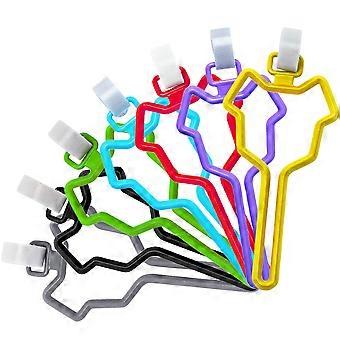 7pcs hond poep zak houder hond riem afvalzak houder clip hond uitlaataccessoires