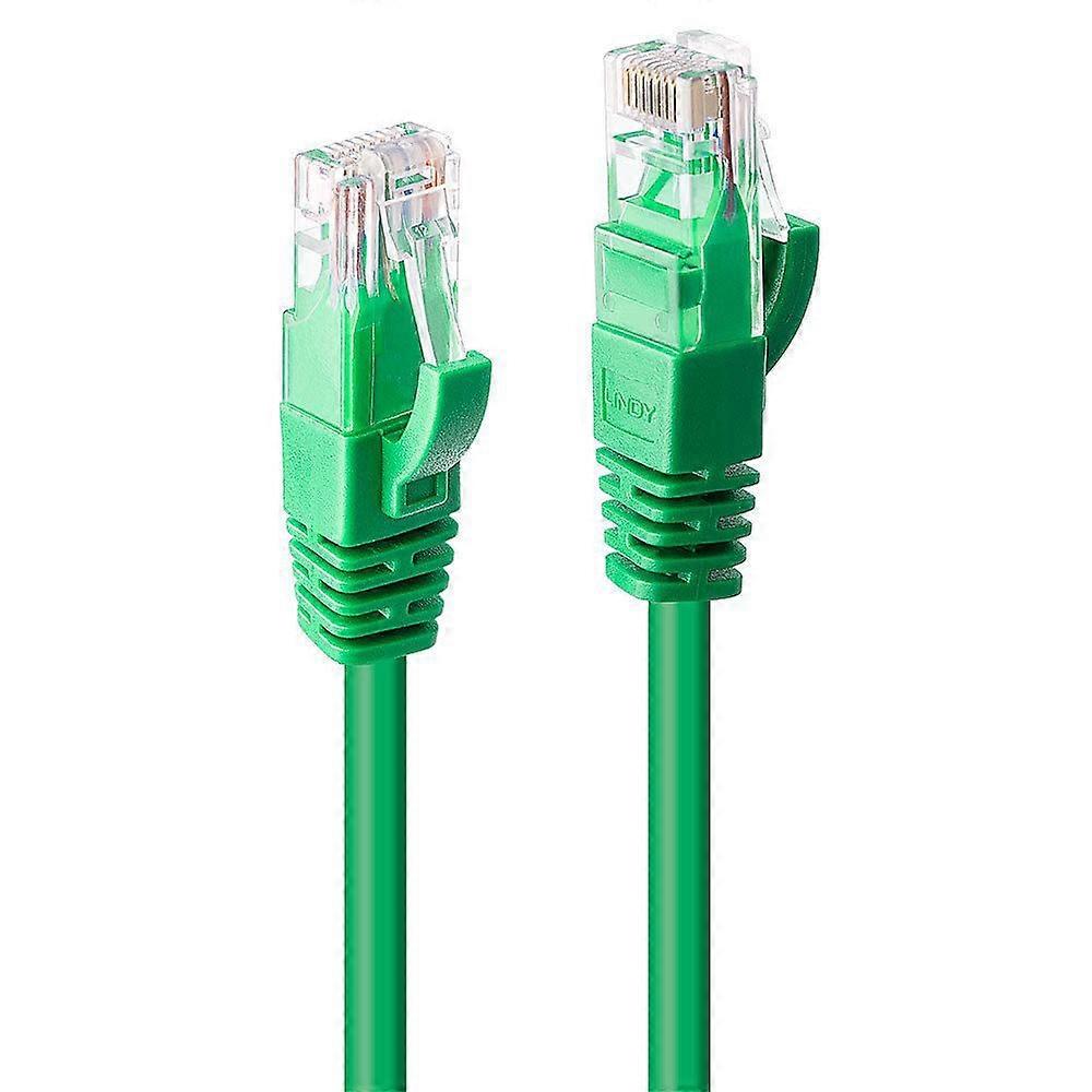 Lindy 10m Cat.6 U/UTP Network Cable Green