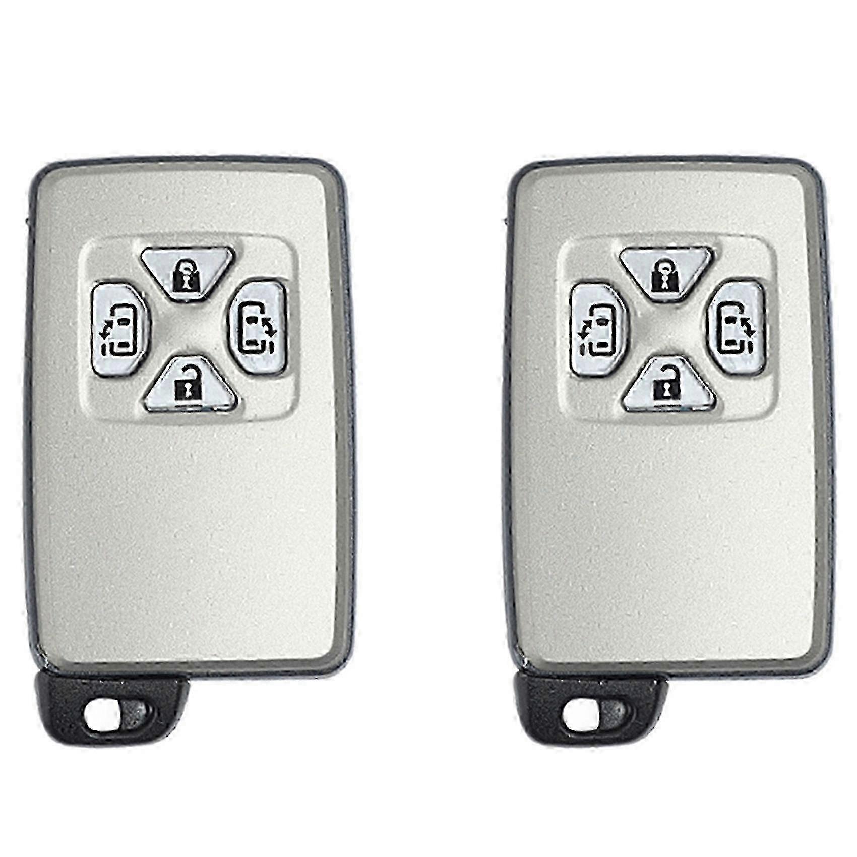 Compatible with Toyota Alphard Estima Vellfire, Smart Key Shell Case Replacement