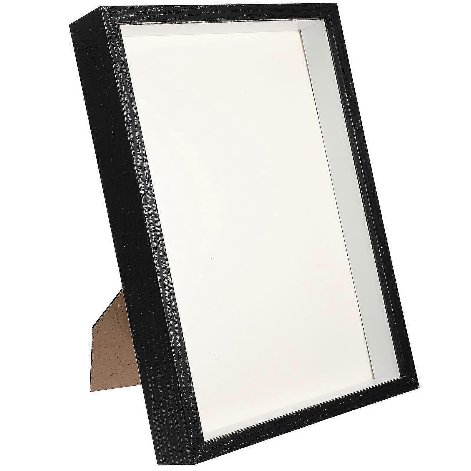 DIY Creative Dried Flower Photo Frame, Black Display Frame