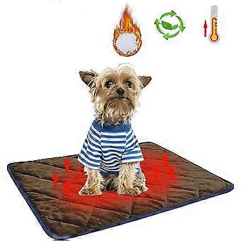 Pet Heating Pad Heat Mat, Self-heating Blanket For Cats And Dogs Self-heating, Washable, Indoor Heat Mat With Auto Shut-off-YuJia