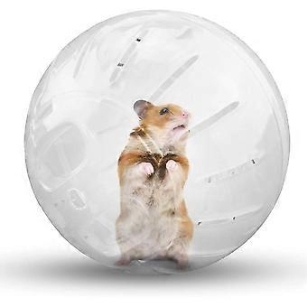 Dww-Gnavere, hamsterløbebold, plastik gnaversportsbold, 18 cm, gennemsigtig