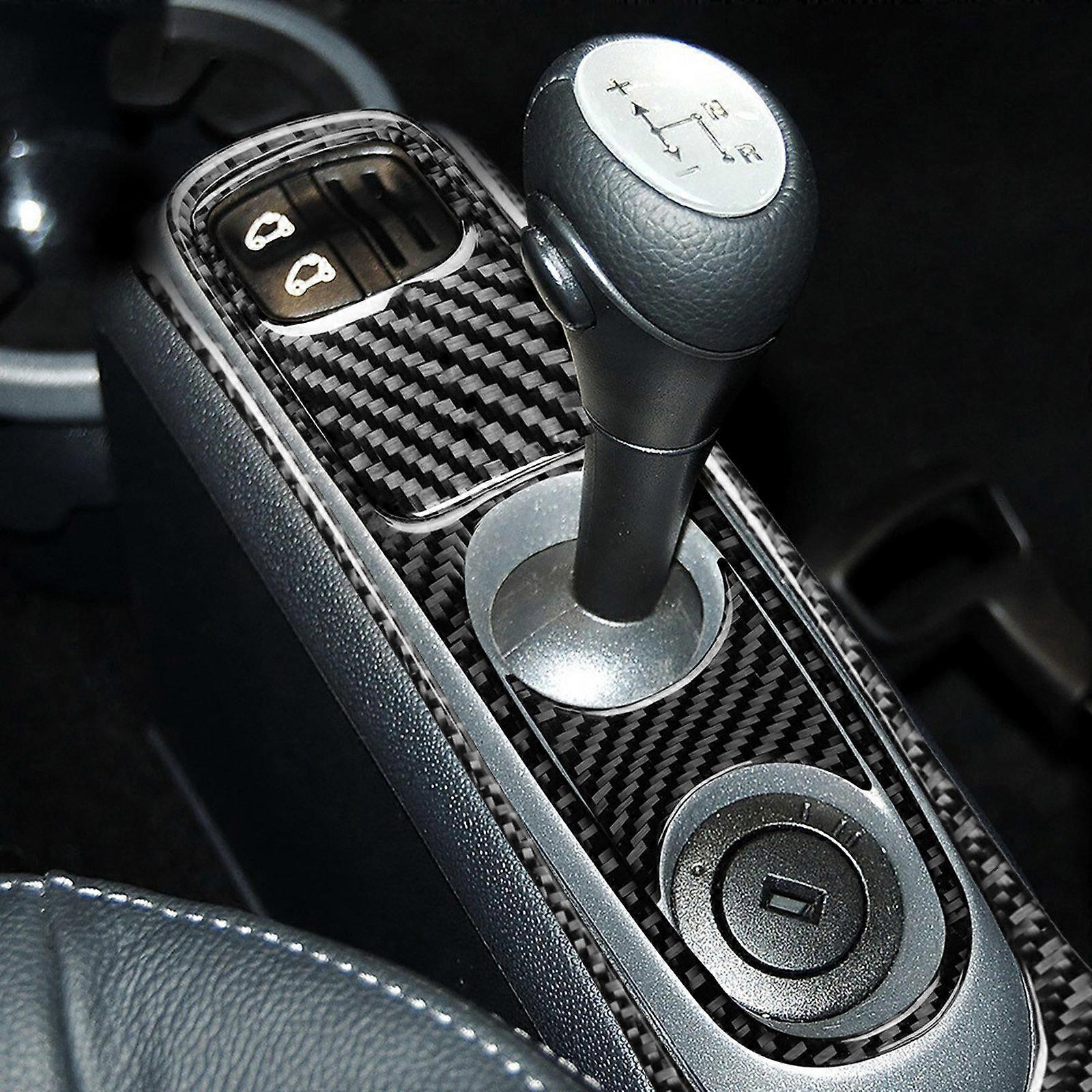 For 2011-2015 Benz Smart Fortwo 4pcs /Set Gearshift + Armrest Sticker Set Type C