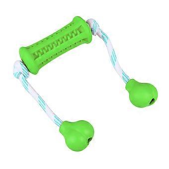 Dog Grinding Bone Toy Pet Tooth Care for Dogs Toothbrush 1Pcs Green