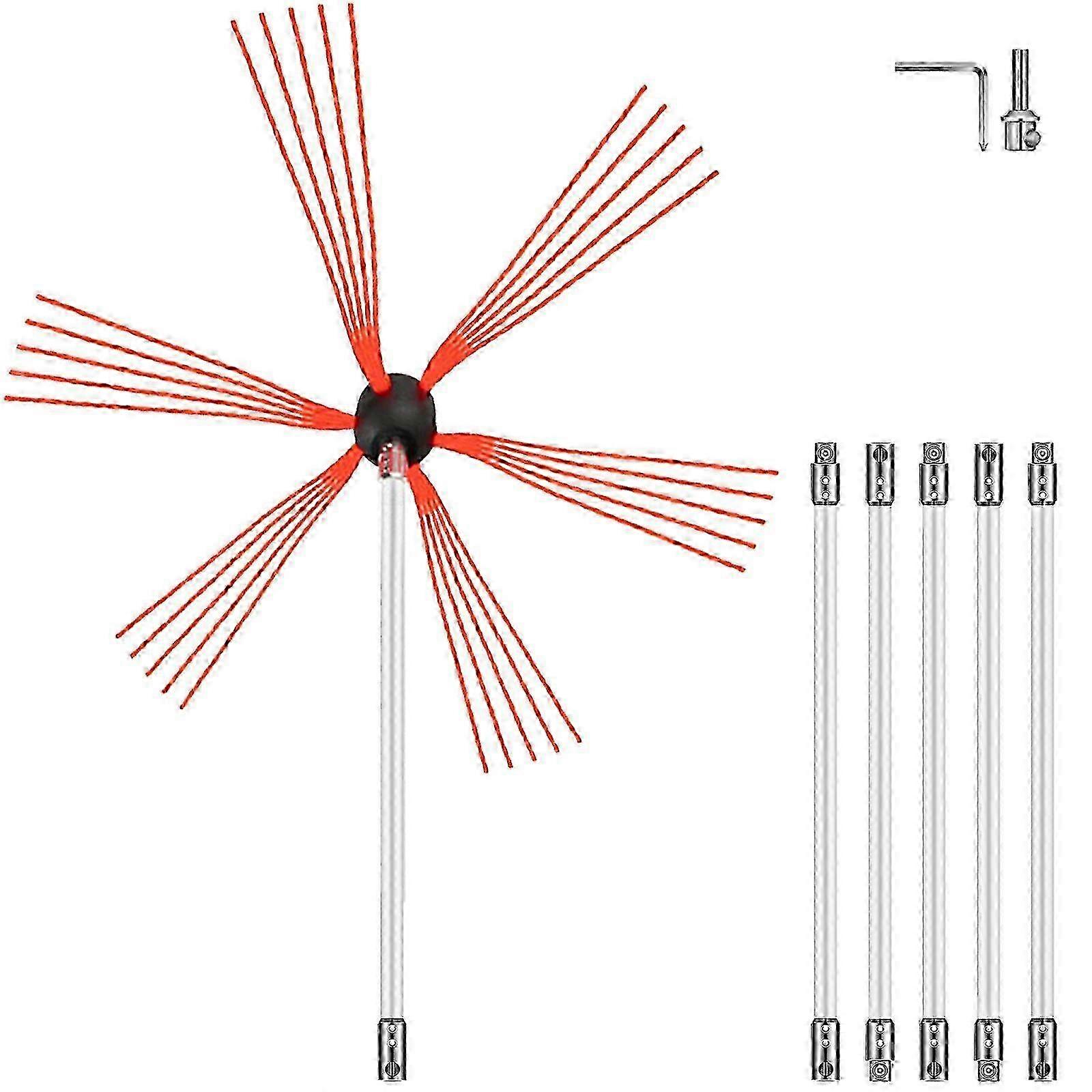 DIY Power Sweeping Chimney Brush Kit