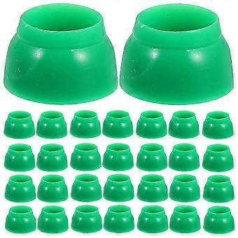 Z6 50pcs Playground Plastic Nut Caps: For Bolt Protection - M10 Safety Screw Covers Plastic Bolt Protectors For Children Play Area Eq3.50X3.50X2.30CMG