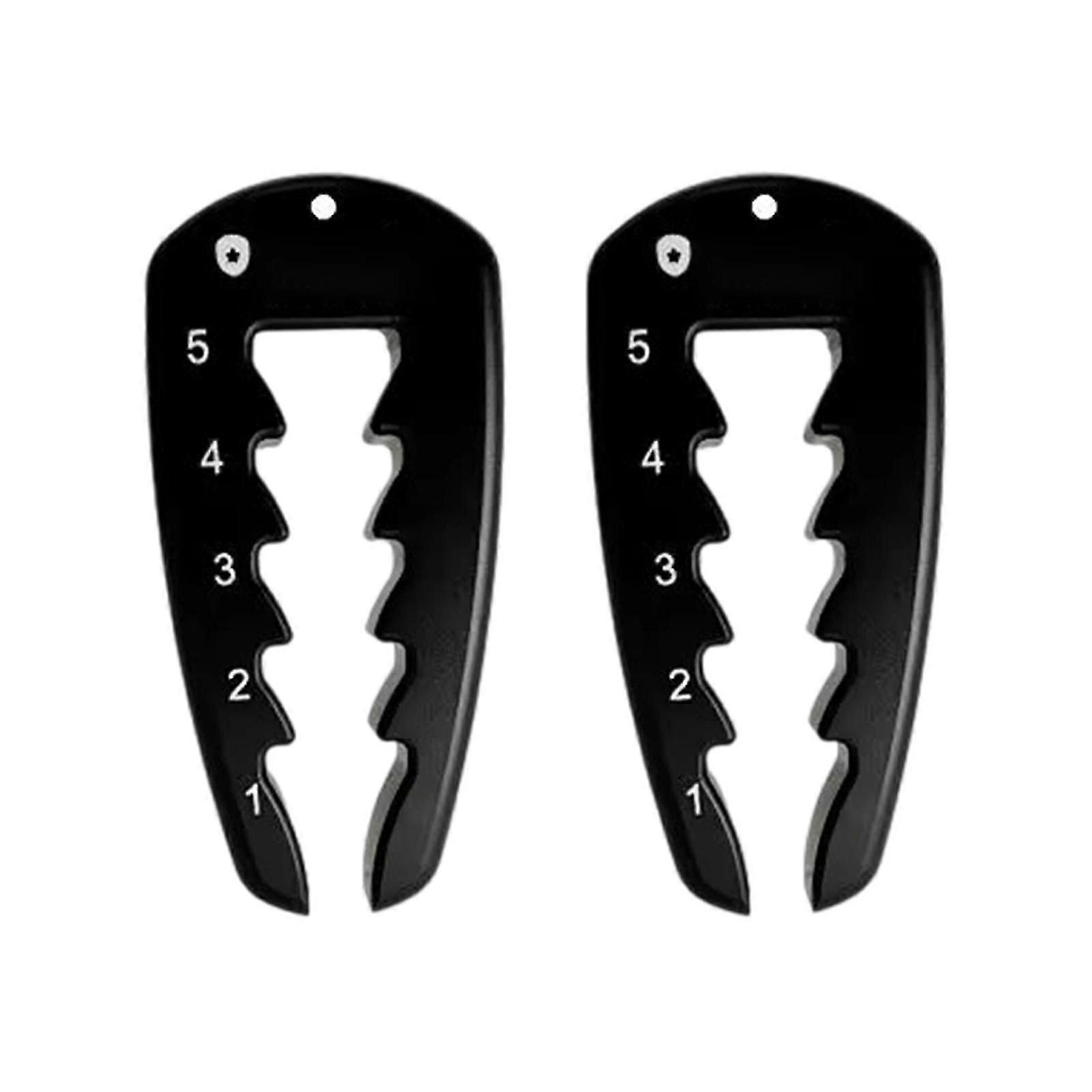 2Pcs Adjustable Golf Tees Height Tool Height Measuring Device Precisions Tees Height Setter Swing Training Tool