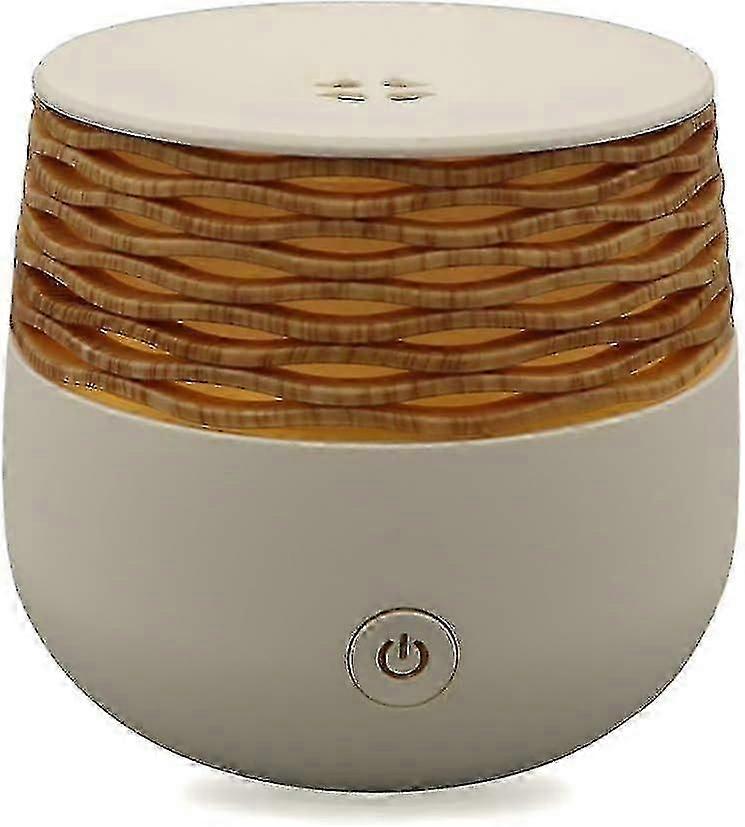 Small Essential Oil Diffusers Mini Diffuser For Essential Oils Wood Grain 30ml ziiu