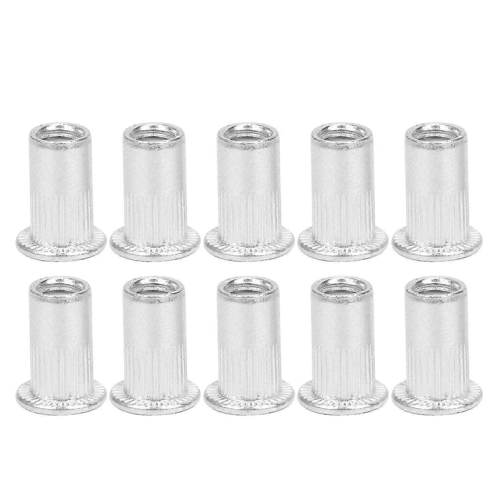 100pcs Blind Rivet Nut Nutserts Aluminum M5 Rivet Nut Inserts Threaded Rivet Nuts