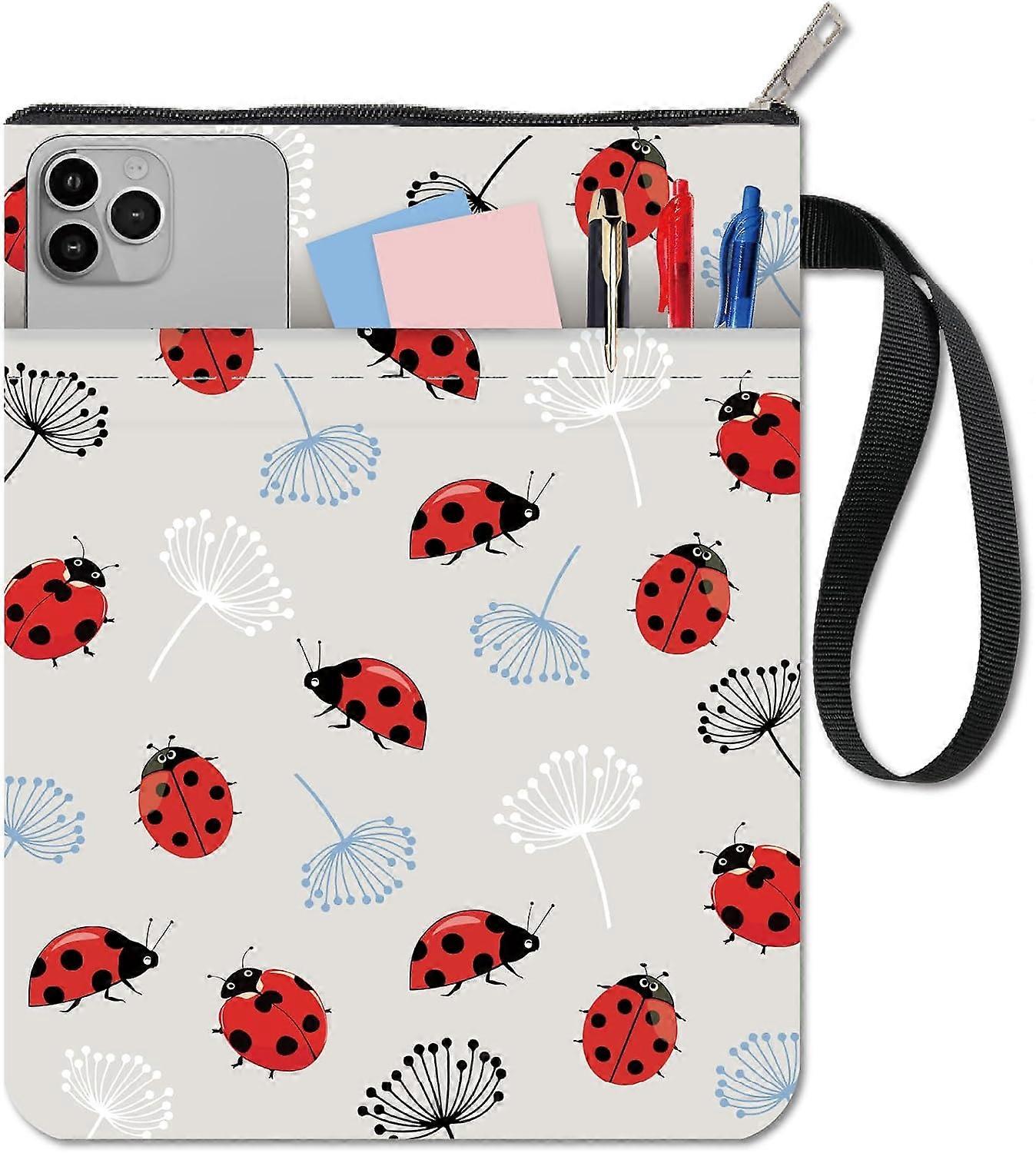 Cloth Book Cover Notebook Wraps Rectangle Ladybug 280x220mm