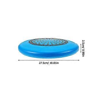 Flying Disc for Outdoor Sports, Durable PE Adult Backyard Game Disc, Blue, 10.81x10.81x0.98in