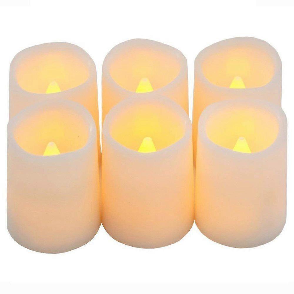 Timer Flameless Candles Premium IC-Controlled Soft Flickering Candles