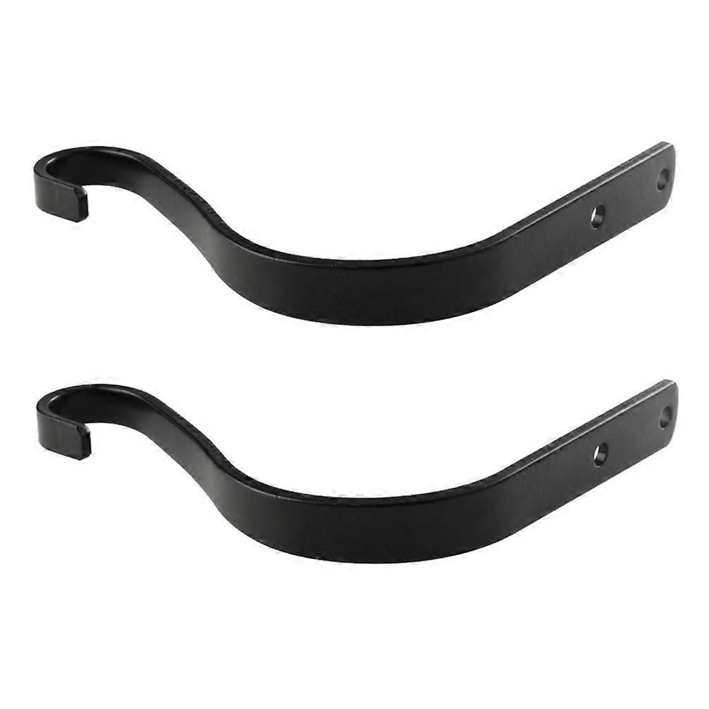Rustic Iron Plant Hook for Storage 4Pcs Black Wall Hanger Bracket