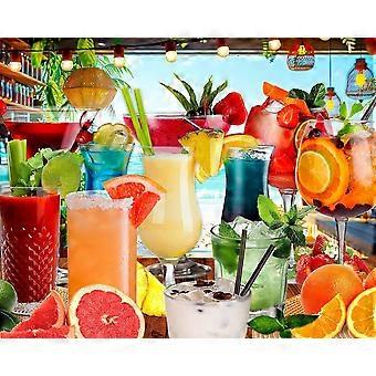 Juego de rompecabezas Summer Sips para adultos y niños XI-0379