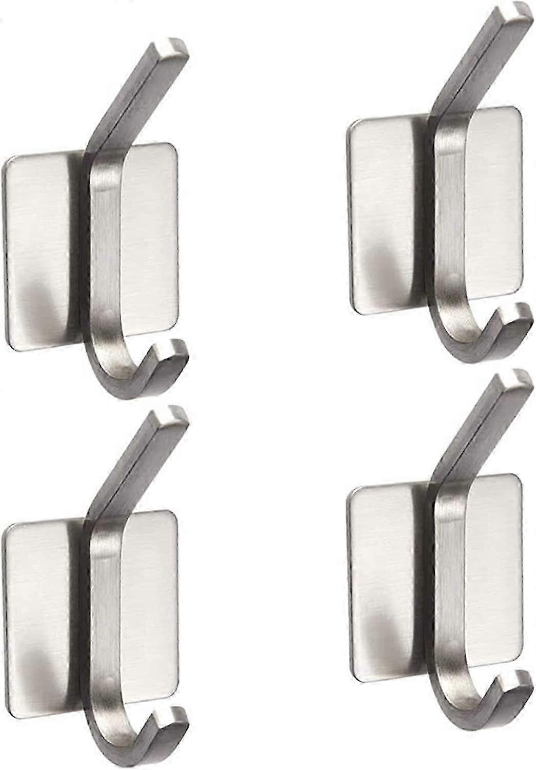 4 Pack Self Adhesive Hooks Towel Hook