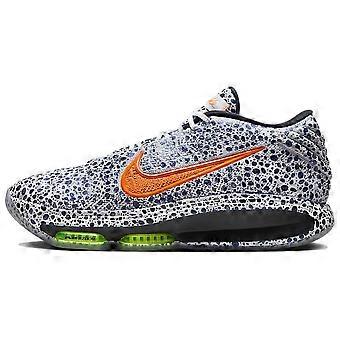 Nike GT Hustle 3 3EP Electric Basketskor Unisex Låga Vit Blå FV3425-900