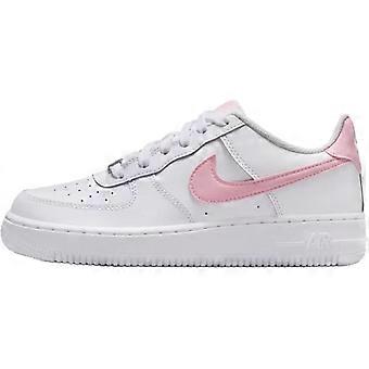 Zapatillas de skate Nike Air Force 1 de caña baja, color blanco/rosa claro, unisex (CT3839-115)