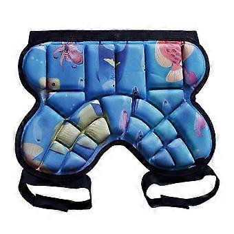 Children Hip Protector Guard compatible with Outdoor Sport Skateboarding, Kids Protective Hip Pad compatible with Boy Girl Roller Skating Skiing Blue