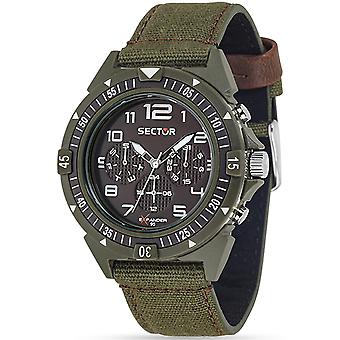 Sector Expander 90 Quartz Analog Man Watch with R3251197130 Cowskin Bracelet