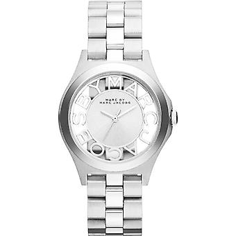Marc by marc jacobs skeleton henry Quartz Analog Woman Watch with MBM3291 Stainless Steel Bracelet
