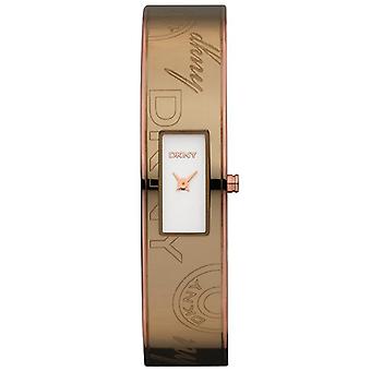 DKNY Essentials kvartsi analoginen naisten Watch NY8294 kullattu ruostumaton teräs ranne koru