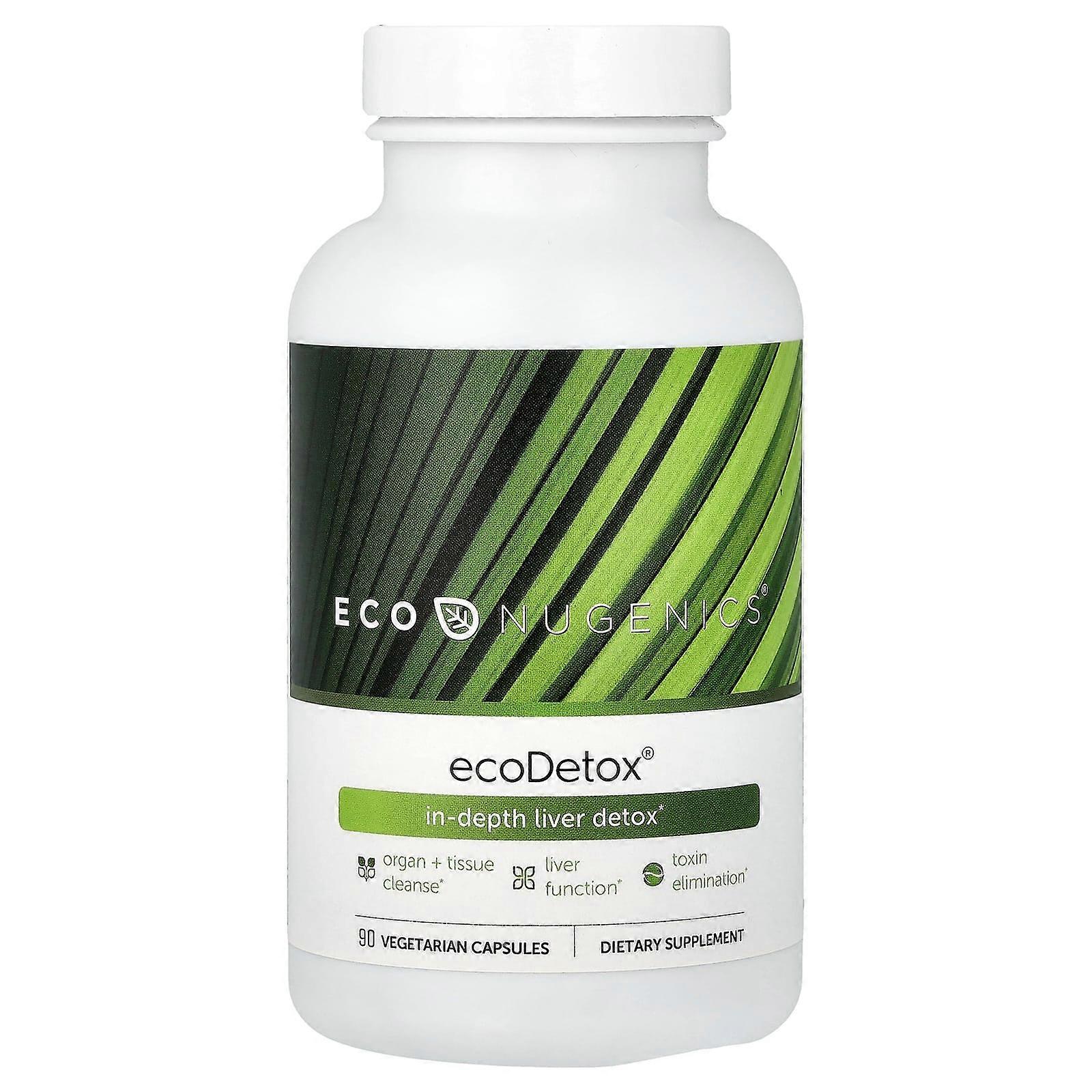 Econugenics, EcoDetox, 90 Vegetarian Capsules