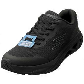 Skechers Glide Step Vortex Avalin Mens Casual Trainers in Black