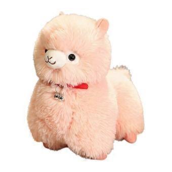 Bell-Adorned Alpaca Plush