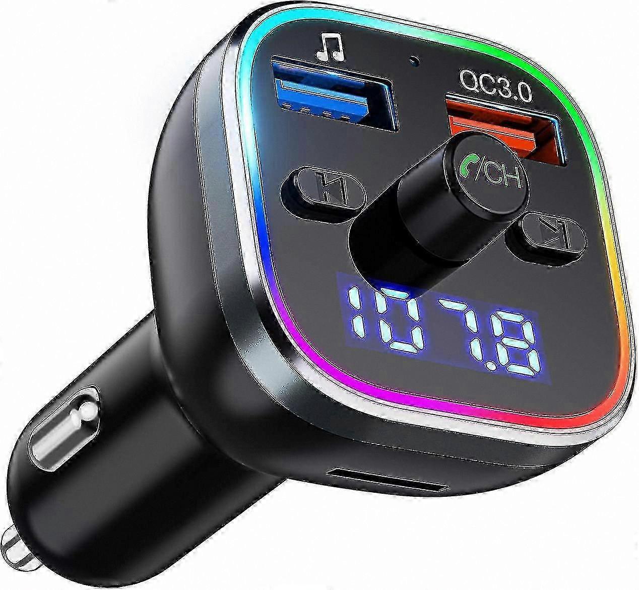 QC3.0 Bluetooth 5.0 FM Transmitter