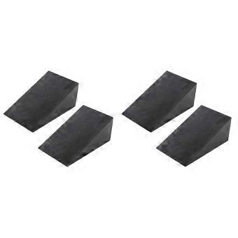 4 Pcs Yoga Mats, Adjustable Squat Ramp, Incline Board Improve Strength for Squat and Deadlift-JXLGV