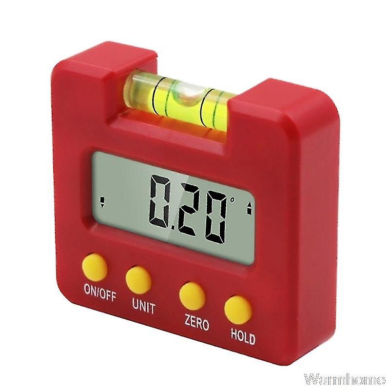 Mini Electronic Level Gauge Magnetic Horizontal Bubble Angle