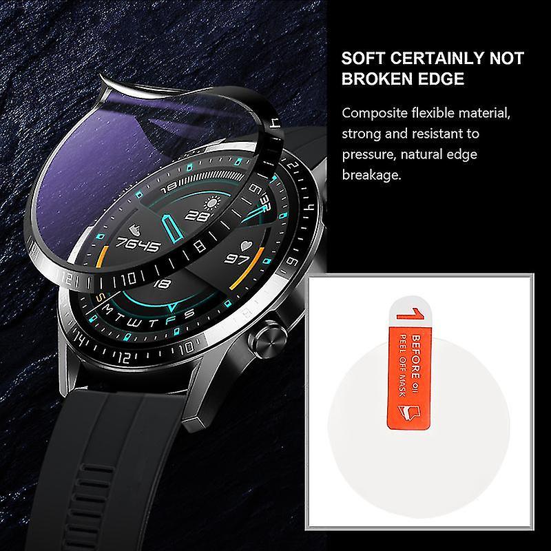 4.5X4.5cm Transparent Color Screen Protectors Watch Screen Protector Compatible With Garmin Enduro T