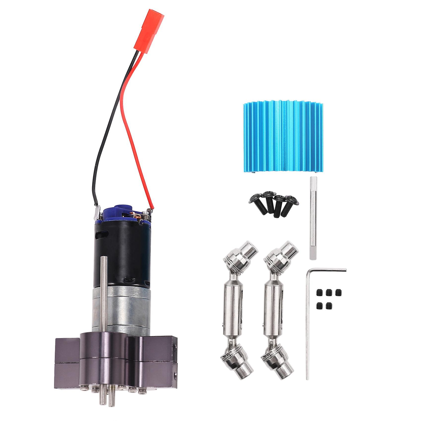 Metal Transmission Gearbox 370 Motor with Drive Shaft Upgrade Accessories for C14 C24 B24 B36 MN D9