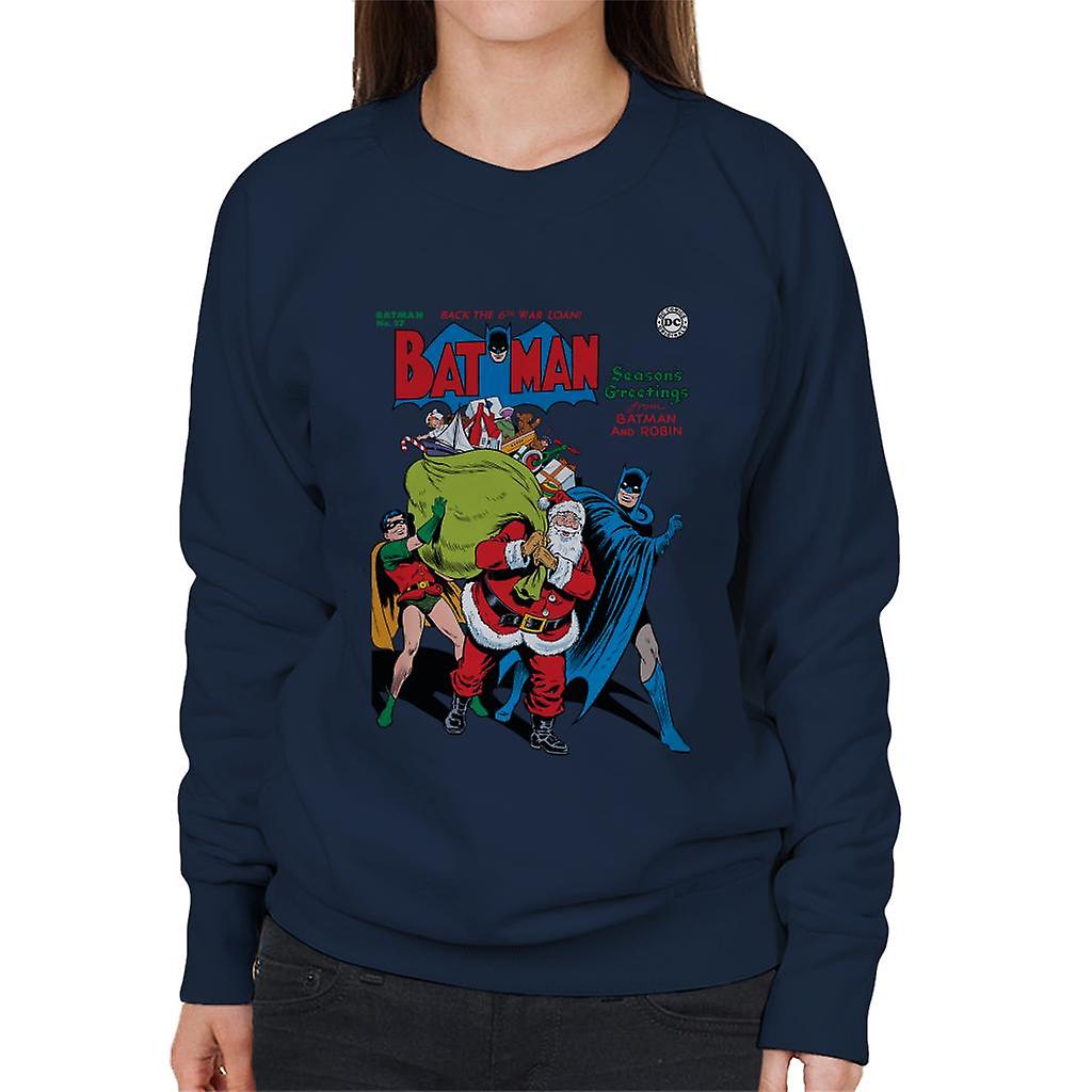 Batman Christmas Seasons Greetings Women's Sweatshirt