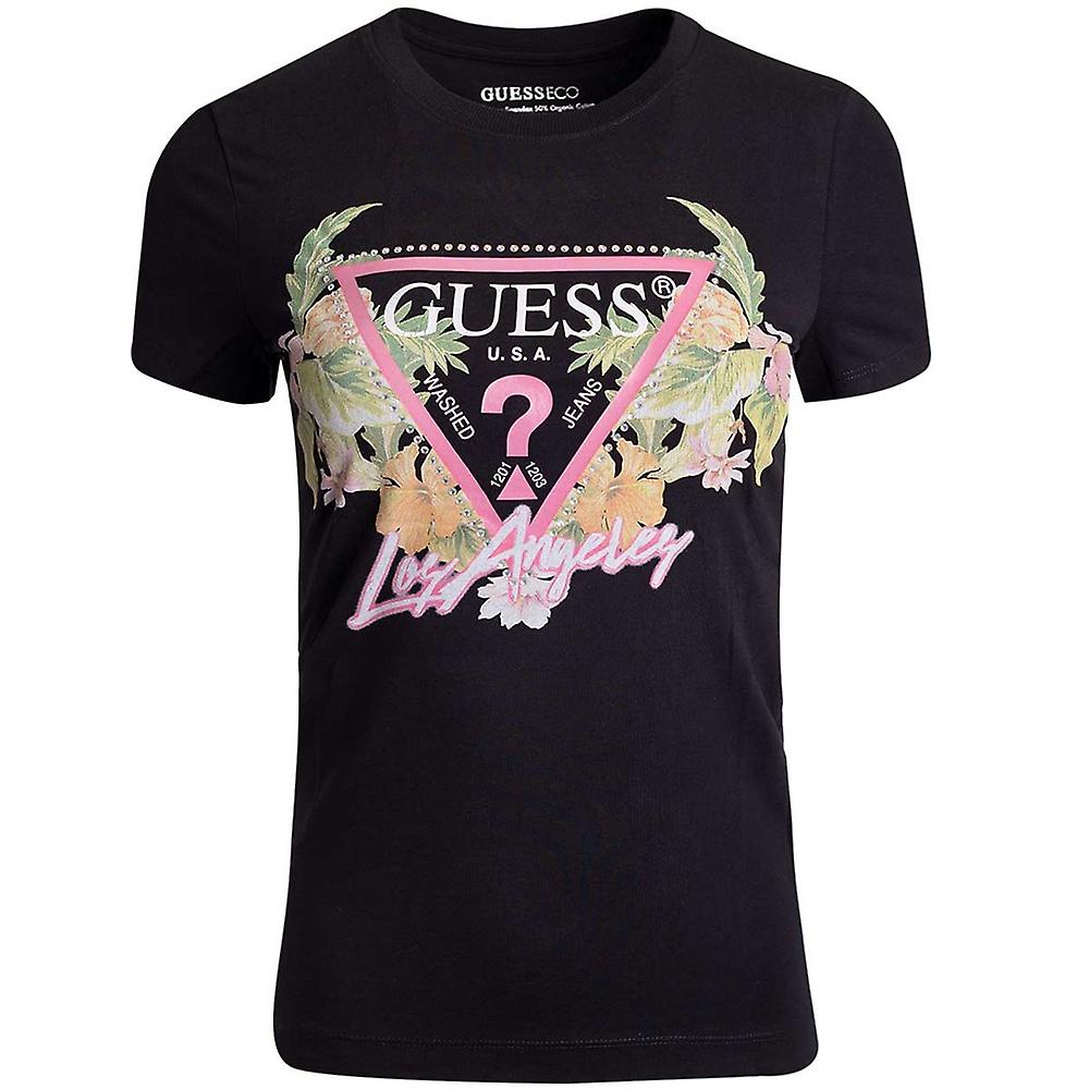 Guess W3GI41J1314 Jblk W3GI41J1314JBLK universal all year women t-shirt