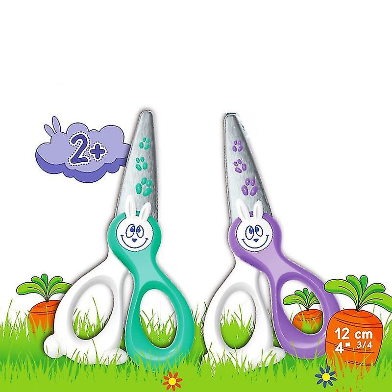 2 Pack Toddlers Scissors, Cute Safety Scissors(random Color)
