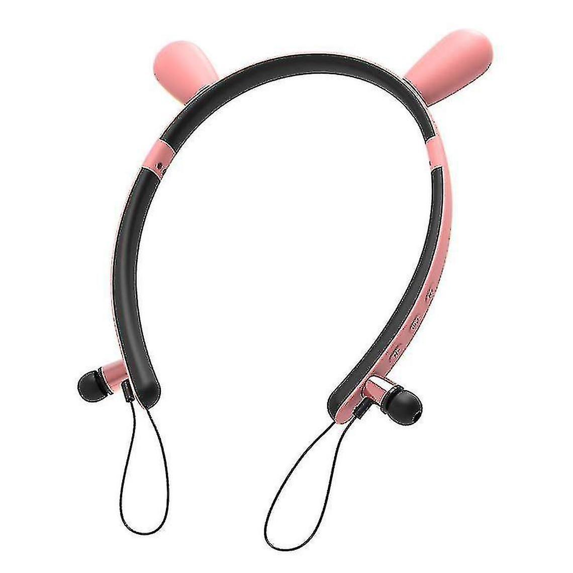 Yyh-cat Ear Bluetooth Headset (pink)