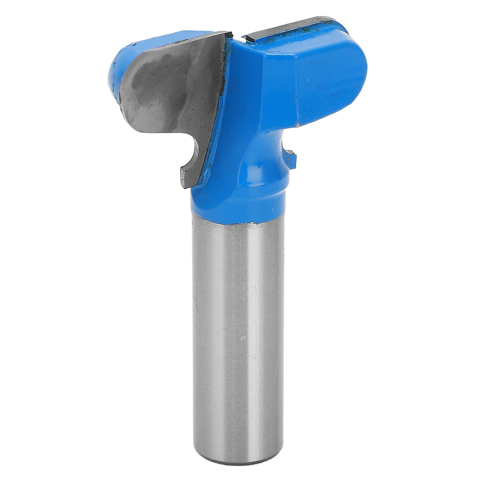 Drawer Pull Router Bit 1/2in Shank Tungsten Steel Alloy PTFE Coating Woodworking Router Bit Cutter for Wood Grooving