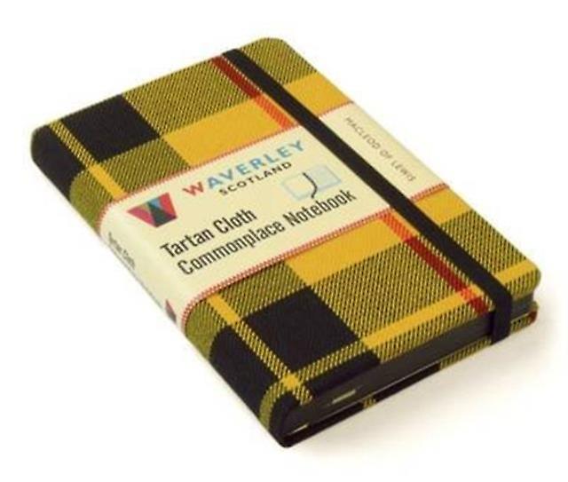Waverley M Macleod Of Lewis Tartan Cloth Commonplace Pocket Notebook Paperback Book