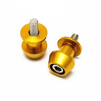 ② 1 Pair 10mm Motorcycle Swingarm Spools Slider For Kawasaki