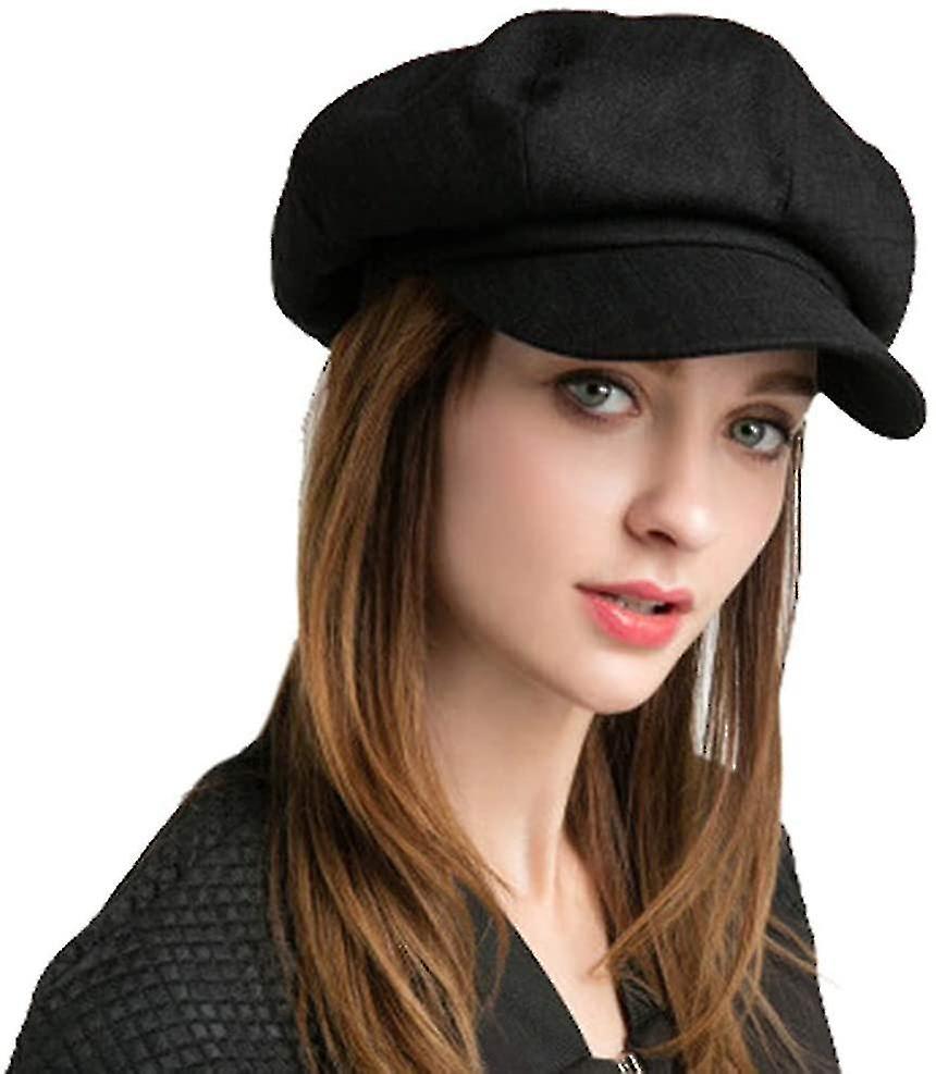 Newsboy Cap Ladies Peaked Cap Cabbie Painter Cap Visor Beret Bakerboy Hat