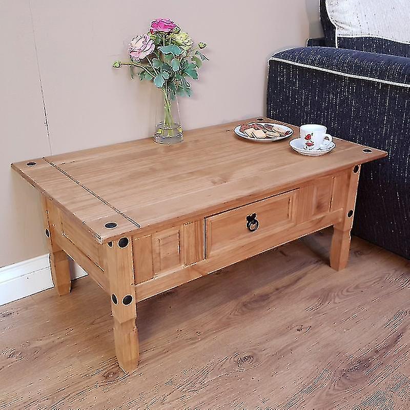 Corona Coffee Table with 1 Drawer