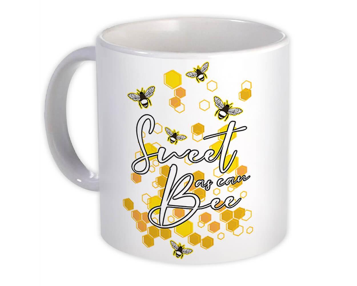 Tasse cadeau: Bees Honeycombs Art
