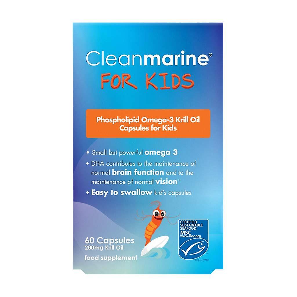 Cleanmarine for Kids - 60 x 200mg Capsules