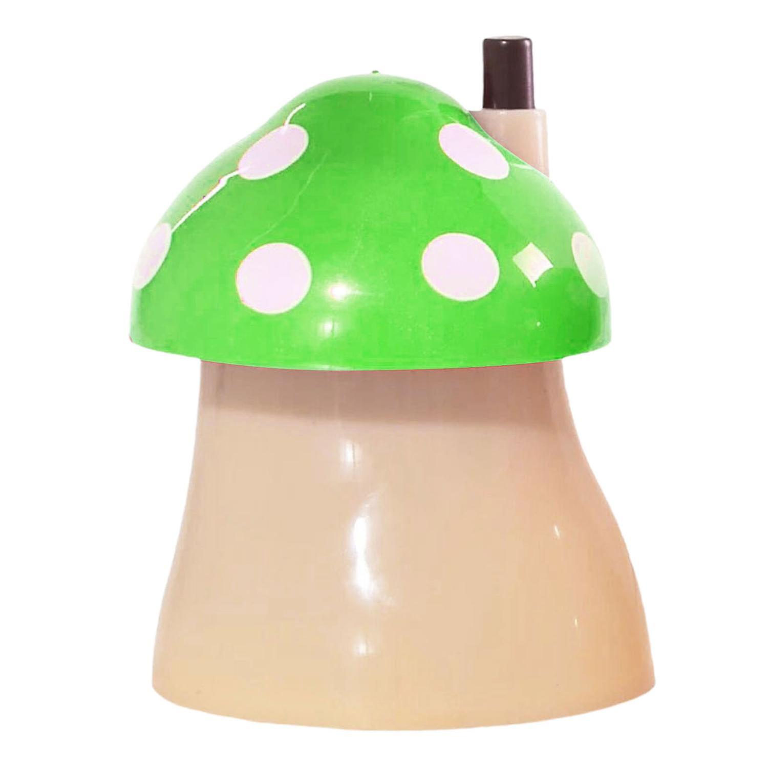 3 x Press Design Automatic Toothpick Holder Dustproof Large Capacity Creative Mushroom Shaped Table 
