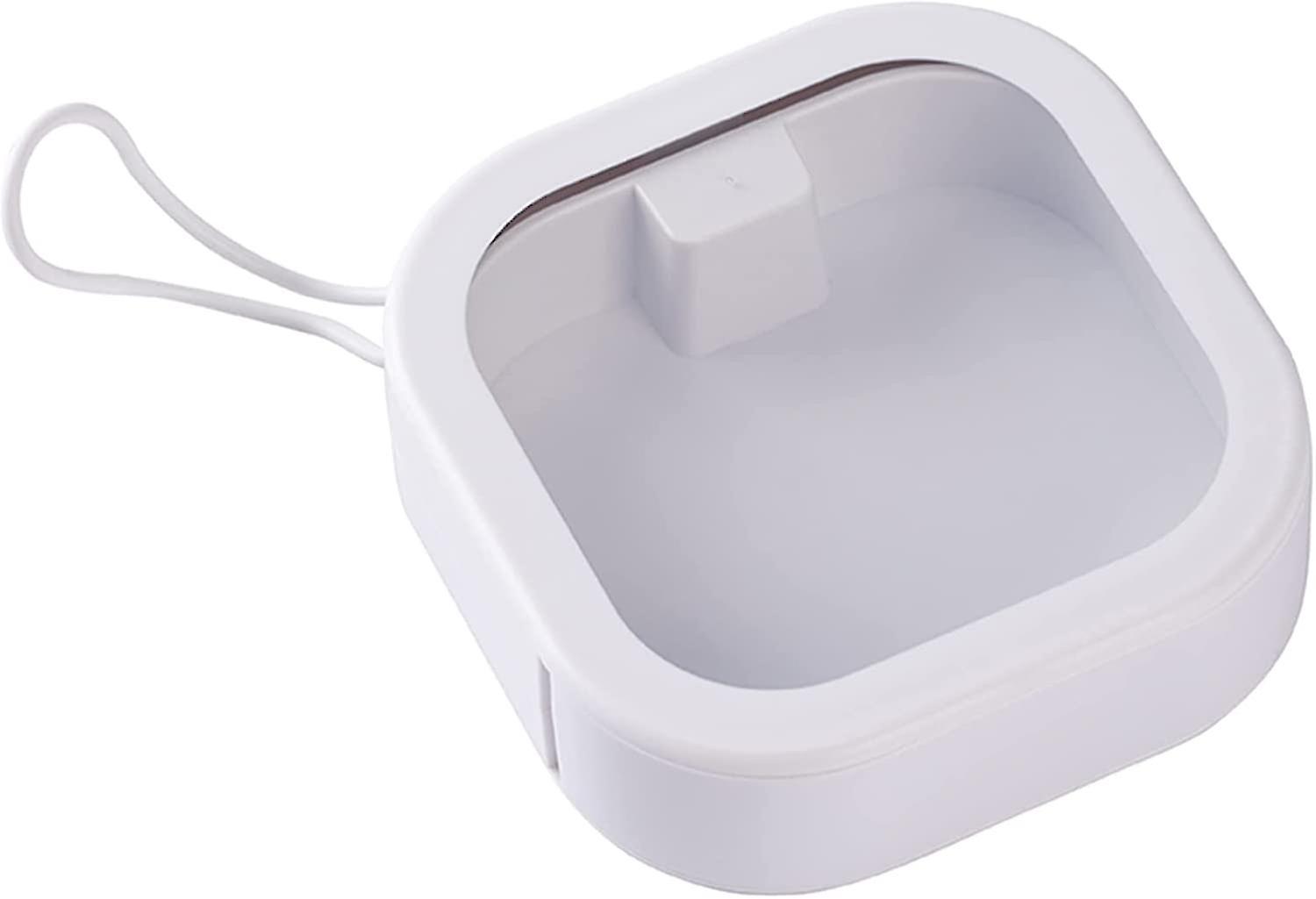 Mini Clear Plastic Organizer Portable Square Storage Box With Transparent Lids Drawer Container